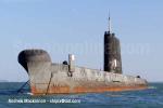 ID 5326 OTAMA (formerly HMAS OTAMA, S72) one of the Royal Australian Navy's Oberon-class submarines ponders an uncertain future at Crib Point, Westernport, Melbourne, Australia. Built in Scotland and launched...